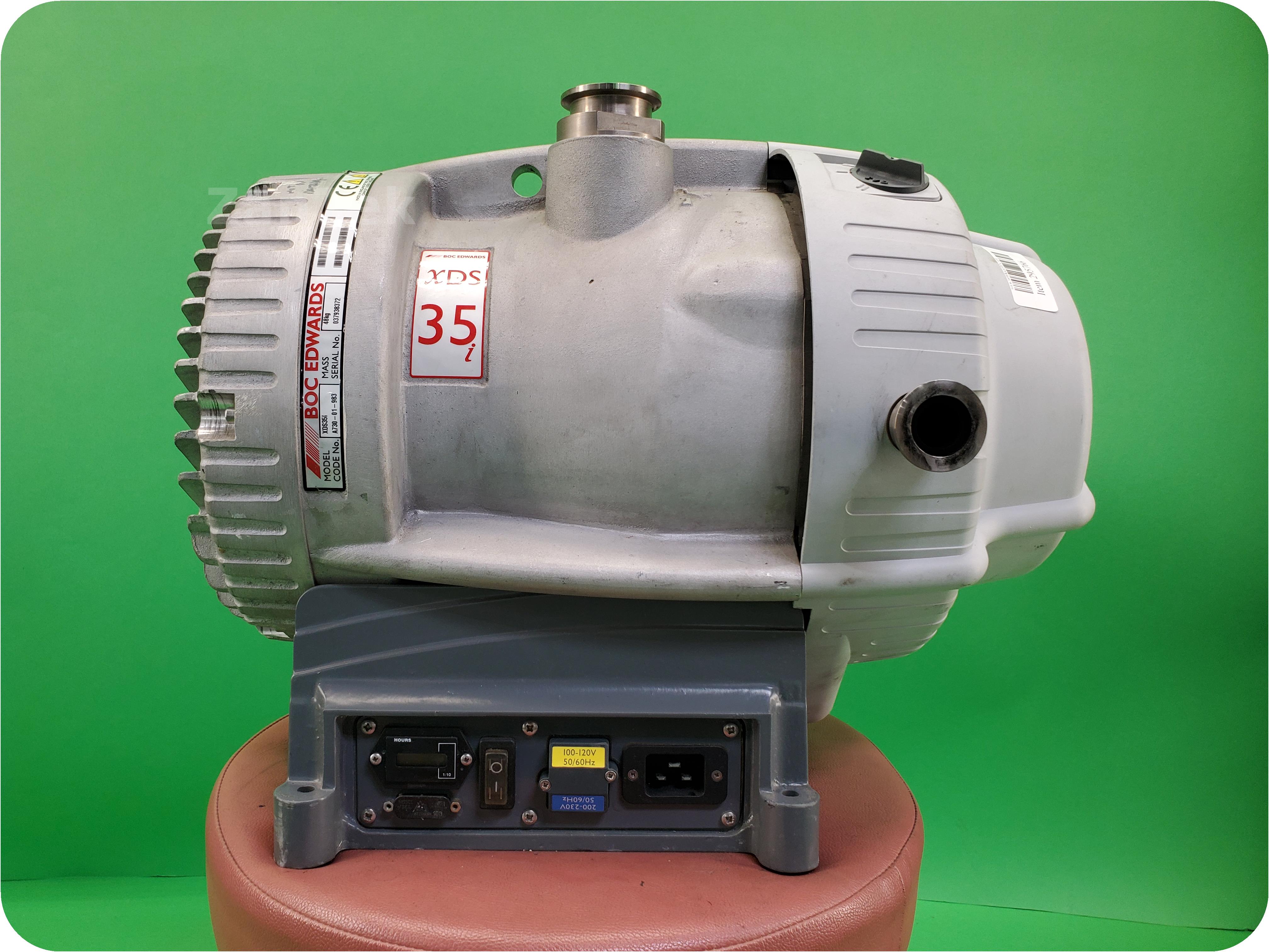 Zantek Scientific 295766 Edwards Xds35i Dry Scroll Vacuum Pump 8835